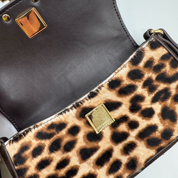 Tory Burch Mini Britten Leopard Bag - Picture 4 of 7
